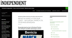 Desktop Screenshot of beniciaindependent.com